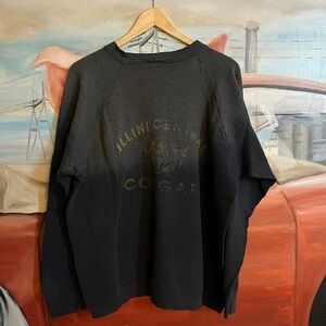 I Stole My Boyfriend’s Shirt Illini Central Cougars Vintage Sweatshirt